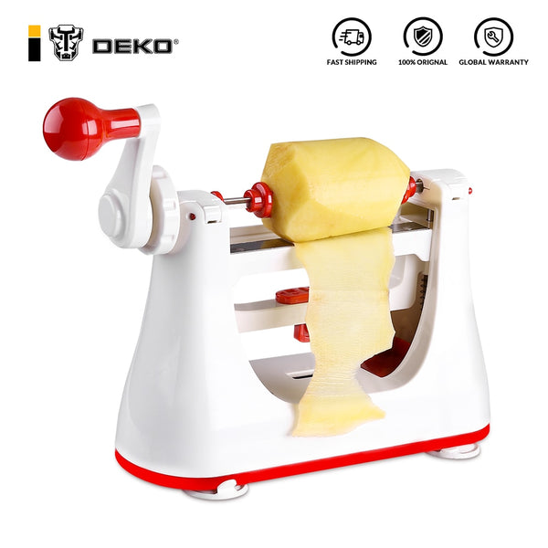 Brand: Multifuncional Type: Manual Vegetable Chopper Specs: 5 Blades,  Kitchen Gadget Keywords: Fruit Vegetable Tools, Potato Radish Cutter,  French Fry Slicer Key Points: Efficient Cutting, Easy To Clean Main  Features: 5 Interchangeable