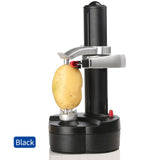 Electric Spiral Apple Peeler Cutter Slicer Fruit Potato Peeling Automatic Battery Operated Machine With Charger