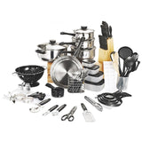 80 Piece Cookware Cooking Pots And Pans Set