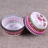 100PCS Muffin/Cupcake Paper Wrappers