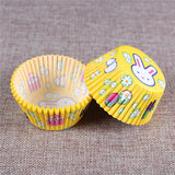 100PCS Muffin/Cupcake Paper Wrappers