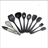 10Pcs/Set Household Kitchen Silicone Cooking Utensil