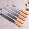 6/8/10/12 Inch Cake Spatula High Quality Stainless Steel With Wooden Handle