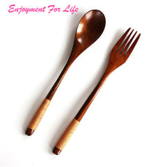 Wooden Spoon Bamboo Kitchen Cooking Utensil